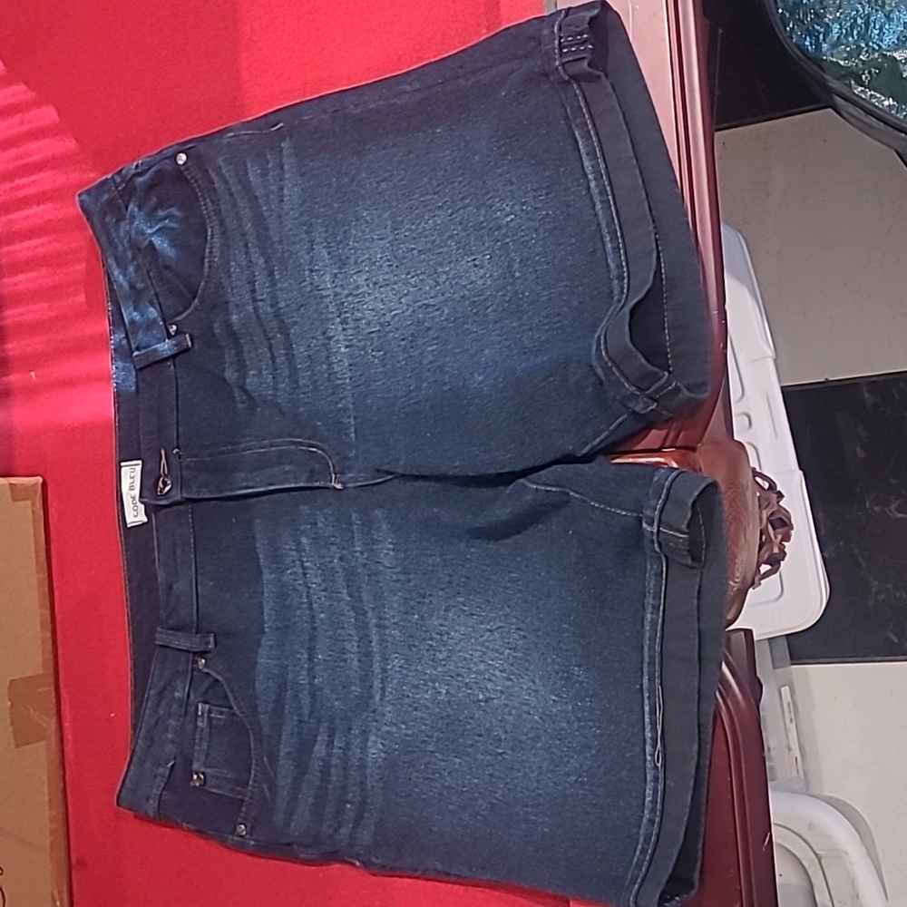 Code Bleu Jean Shorts